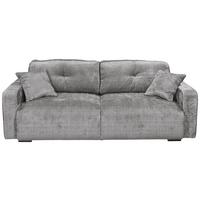 Schlafsofa Bullet Grau B: 235 Cm - Schwarz/Grau, KONVENTIONELL, Textil (235/88/120cm) - MID.YOU