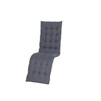 Liegenauflage N41986 - Grau, KONVENTIONELL, Textil (48/6/160cm) - Siena Garden