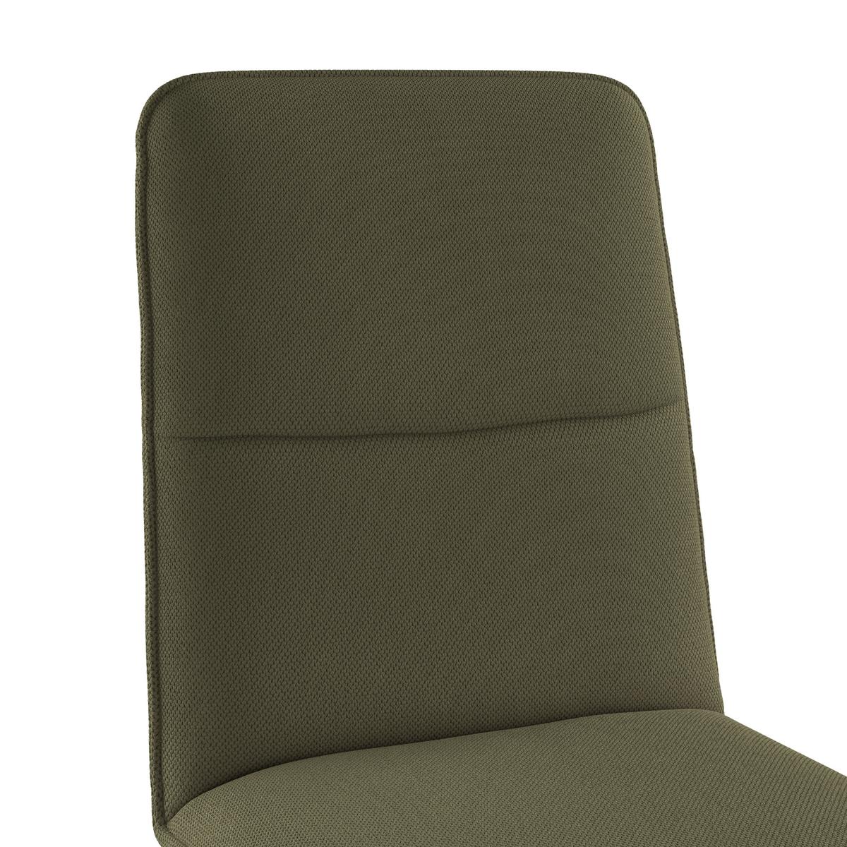 Vierfußstuhl Beluna Ii Webstoff Grün, B: 47cm - Eichefarben/Grün, KONVENTIONELL, Holz/Textil (47/91/44cm) - James Wood