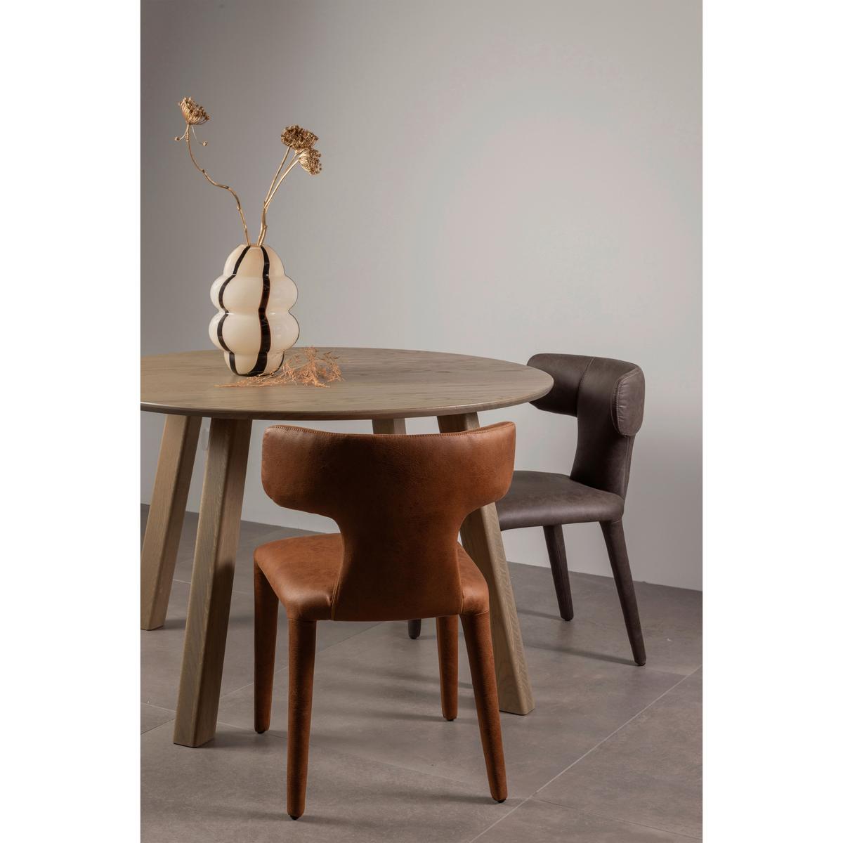 STUHL-SET Permit Grau/Schwarz B: 52cm - Schwarz/Grau, MODERN, Holzwerkstoff/Textil (52/78/53cm) - Livetastic