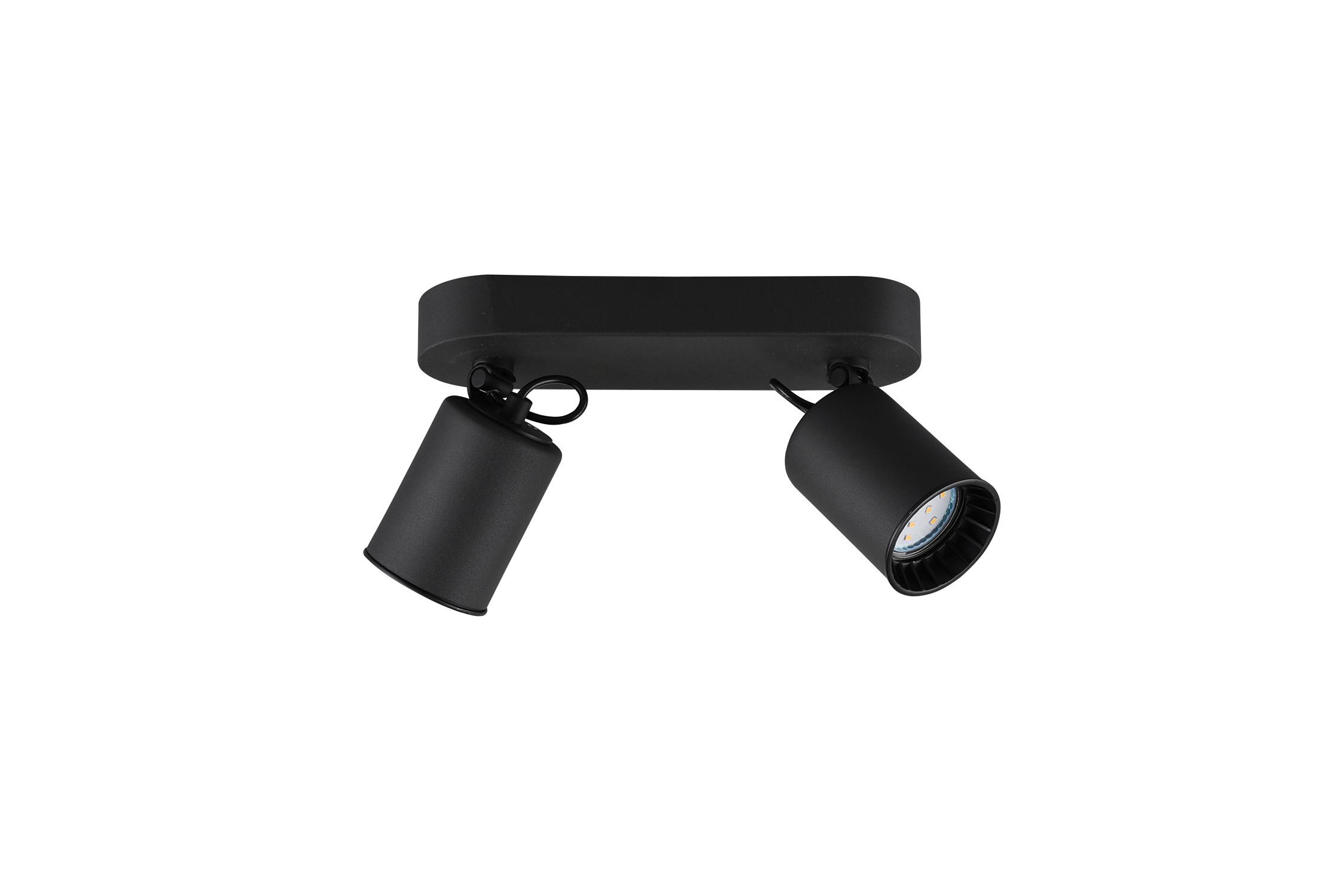 Strahler 803500232 Pago - Schwarz, KONVENTIONELL, Metall (24/15/7cm) - Trio Leuchten