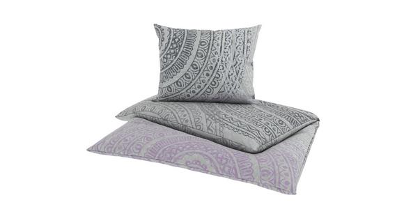 Bettwäsche Java - Lila/Grau, ROMANTIK / LANDHAUS, Textil - James Wood
