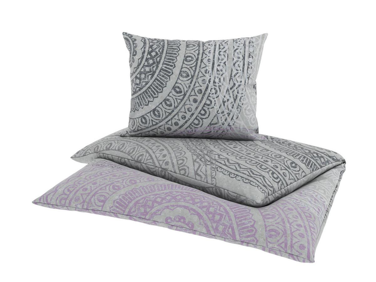 Bettwäsche Java - Lila/Grau, ROMANTIK / LANDHAUS, Textil - James Wood