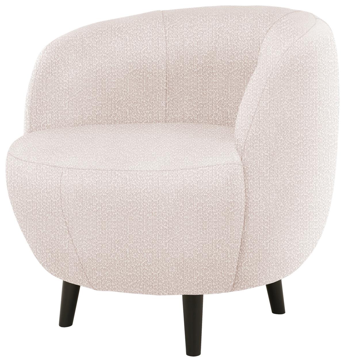 Sessel Looks Xiv - Beige/Schwarz, Design, Textil (72/72/76cm) - LOOKS by W.Joop
