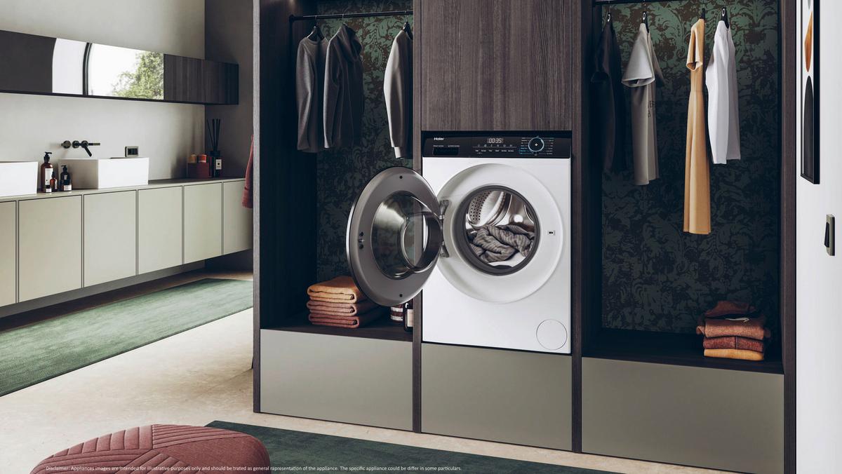 Waschmaschine Hw80-B14939 8 Kg 1400 U/Min - Weiß, Basics (59,5/85/55cm) - Haier