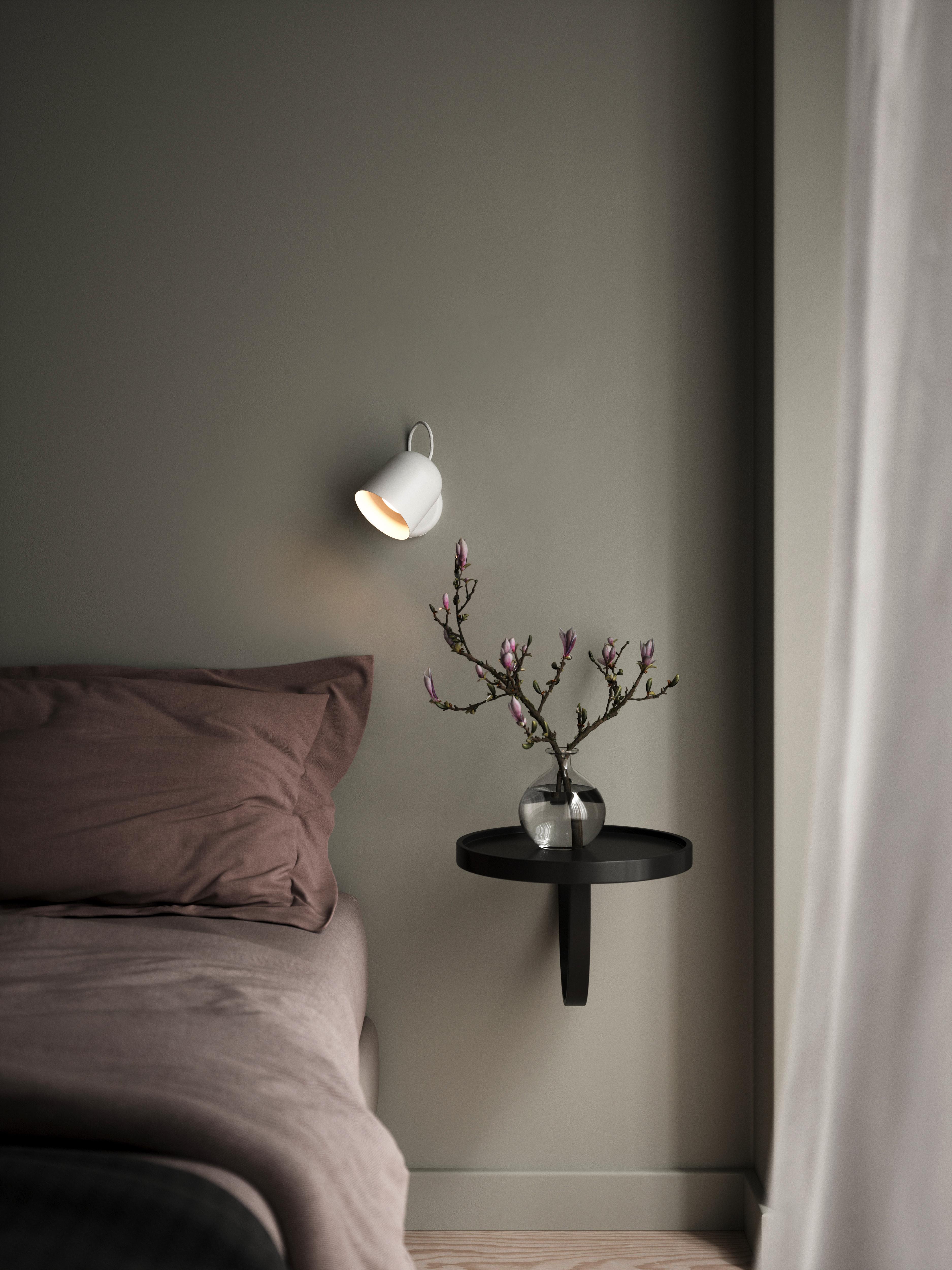 Wandleuchte Angle Weiß L: 10 cm - Weiß, Design, Metall (10/5,2/7,2cm) - Nordlux