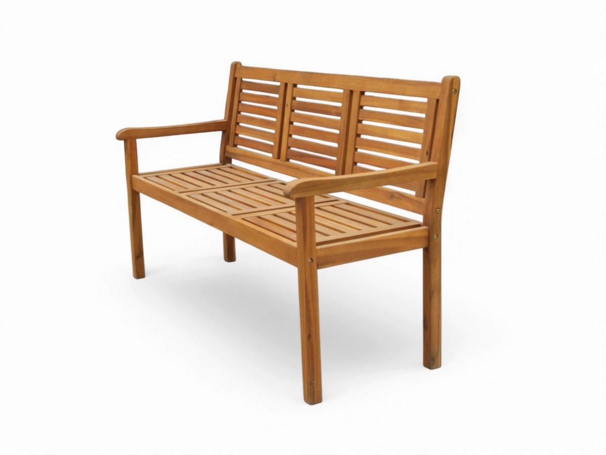 Gartenbank Ph-Aca-3gb-Brown - Akaziefarben, Basics, Holz (153/57/90cm)