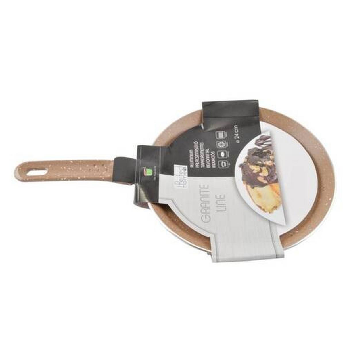 Palacsintasütő Granite - bézs/antracit, fém