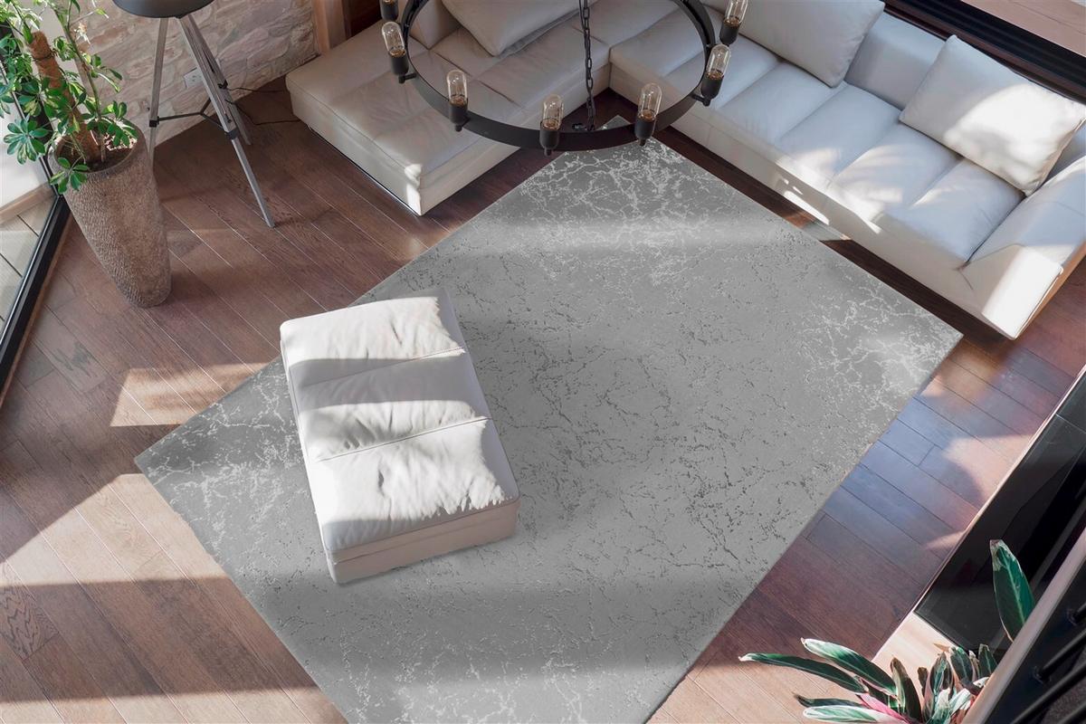 Teppich Bijou 225 Siberfarben/Taupe, 80x150 cm - Taupe/Silberfarben, KONVENTIONELL, Textil (80/150cm)