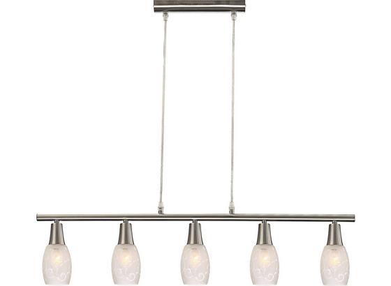 Hängeleuchte Florita - KONVENTIONELL, Glas/Metall (80/7,5/140cm) Hängeleuchte Florita - KONVENTIONELL, Glas/Metall (80/7,5/140cm)