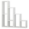 Regal Sule Regal - Weiß, Design, Holzwerkstoff (42/89/20cm) - Livetastic