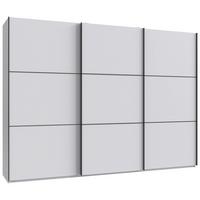 Schwebetürenschrank Indian A Weiß Dekor, B: 300cm - Weiß, KONVENTIONELL, Holzwerkstoff (300/216/65cm)