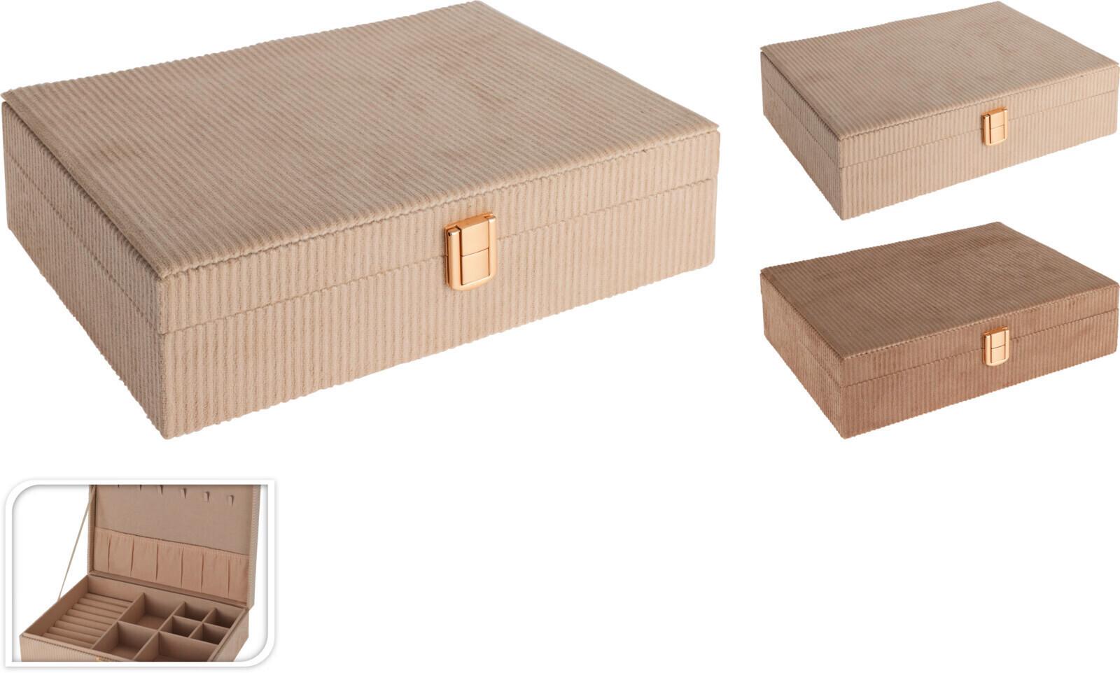 Škatuľka na šperky JEWELRY BOX - (28/7/19cm)