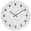 Wanduhr Benny Ø 30 cm - Schwarz/Weiß, Design, Kunststoff (30cm) Wanduhr Benny Ø 30 cm - Schwarz/Weiß, Design, Kunststoff (30cm)