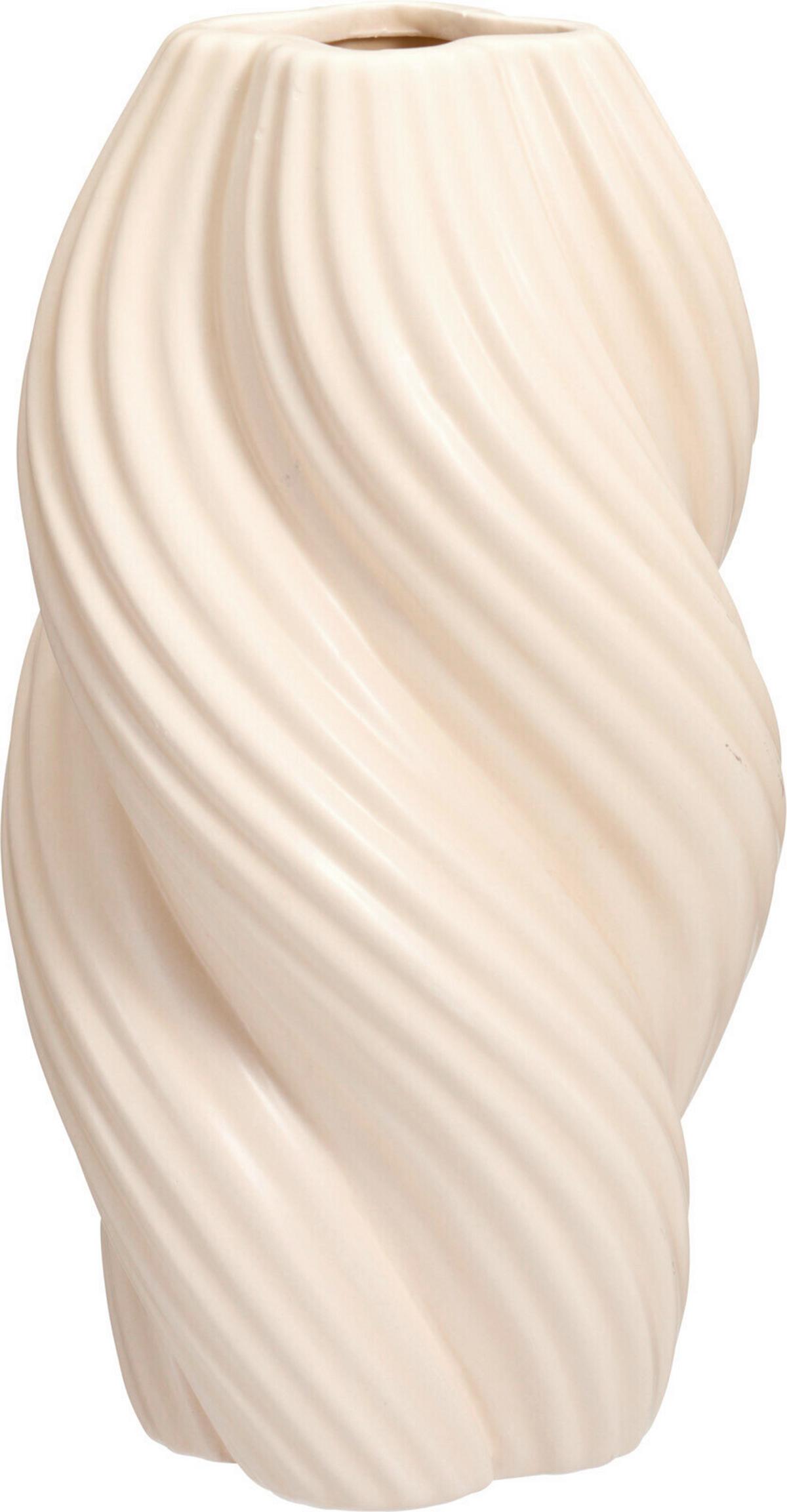 Váza Váza - fehér, Basics, kerámia (13.5/13.5/24cm)