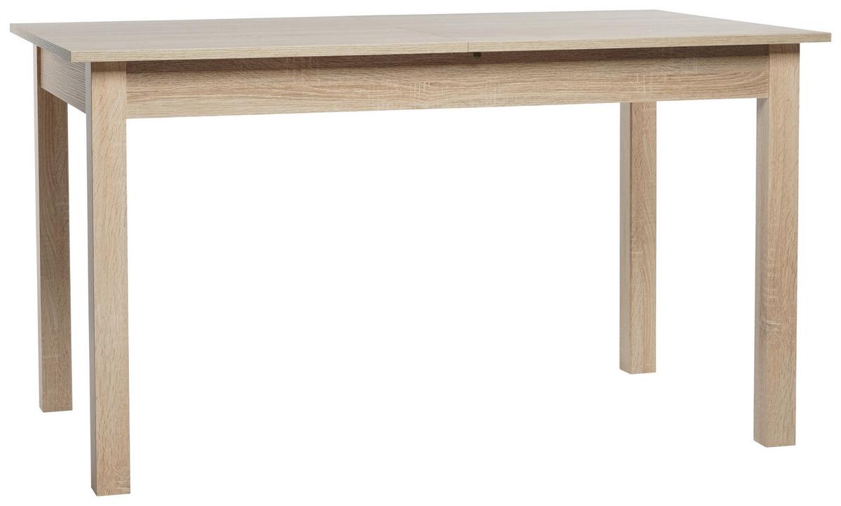 Esstisch Ausziehbar Coburg 140-180x80 Cm Eiche Dekor - Sonoma Eiche, Design, Holzwerkstoff (140/80/76,5cm) - MID.YOU