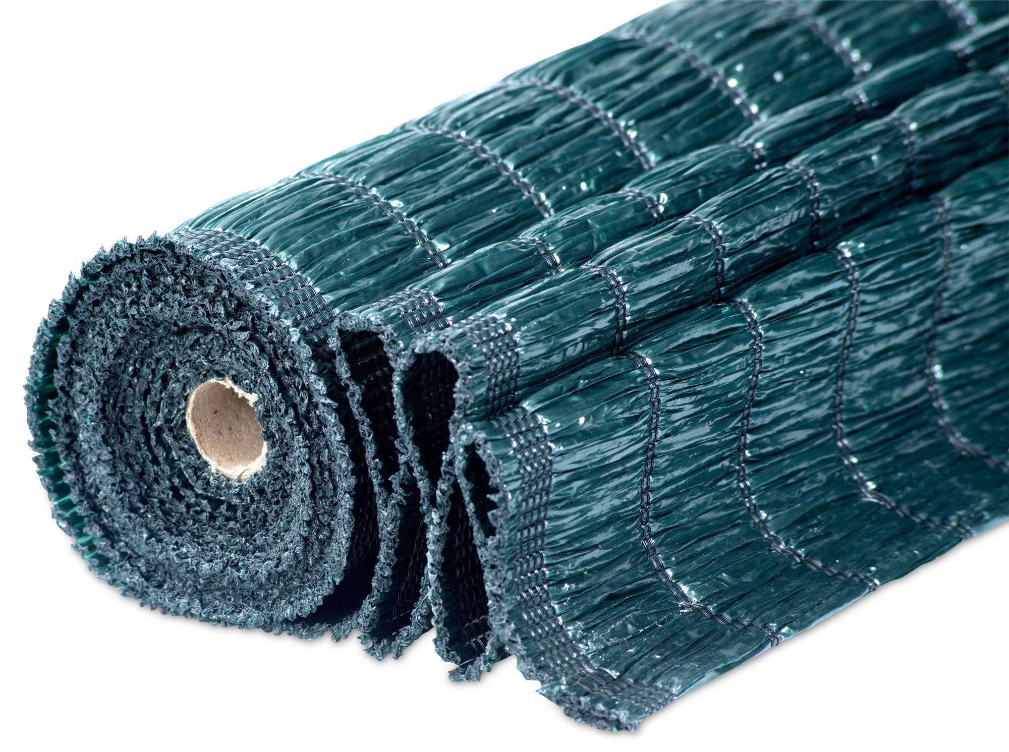 Sichtschutz Raffia Grün 90x300 Cm - Grün, Basics, Kunststoff (90/300cm)