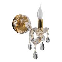 Wandleuchte 21-95742 Maria Teresa - Goldfarben, KONVENTIONELL, Metall (12/26/24cm)