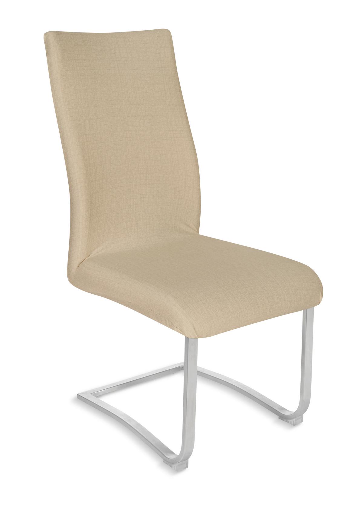 POVLAK NA ŽIDLI FRED - EXT - - béžová, Konvenční, textil (48/48/68cm) - Mömax