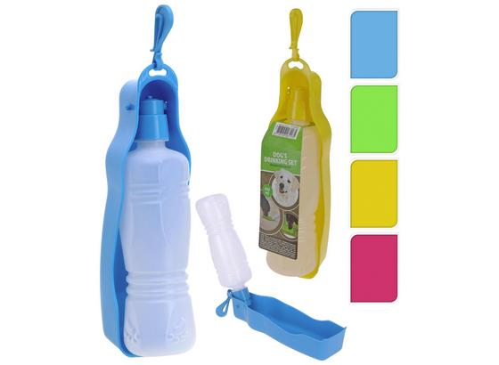 Hunde-Trinkflasche Spike - Blau/Pink, Basics, Kunststoff (26/7,5/6,5cm) Hunde-Trinkflasche Spike - Blau/Pink, Basics, Kunststoff (26/7,5/6,5cm)
