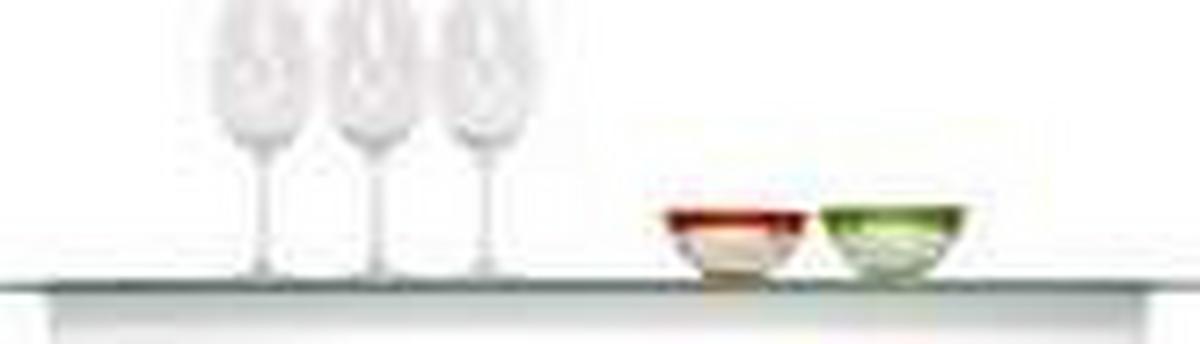 Glasablage Larry B:80cm Sicherheitsglas, transparent - Alufarben/Weiß, MODERN, Glas/Kunststoff (80/20/4,8cm) - Homezone