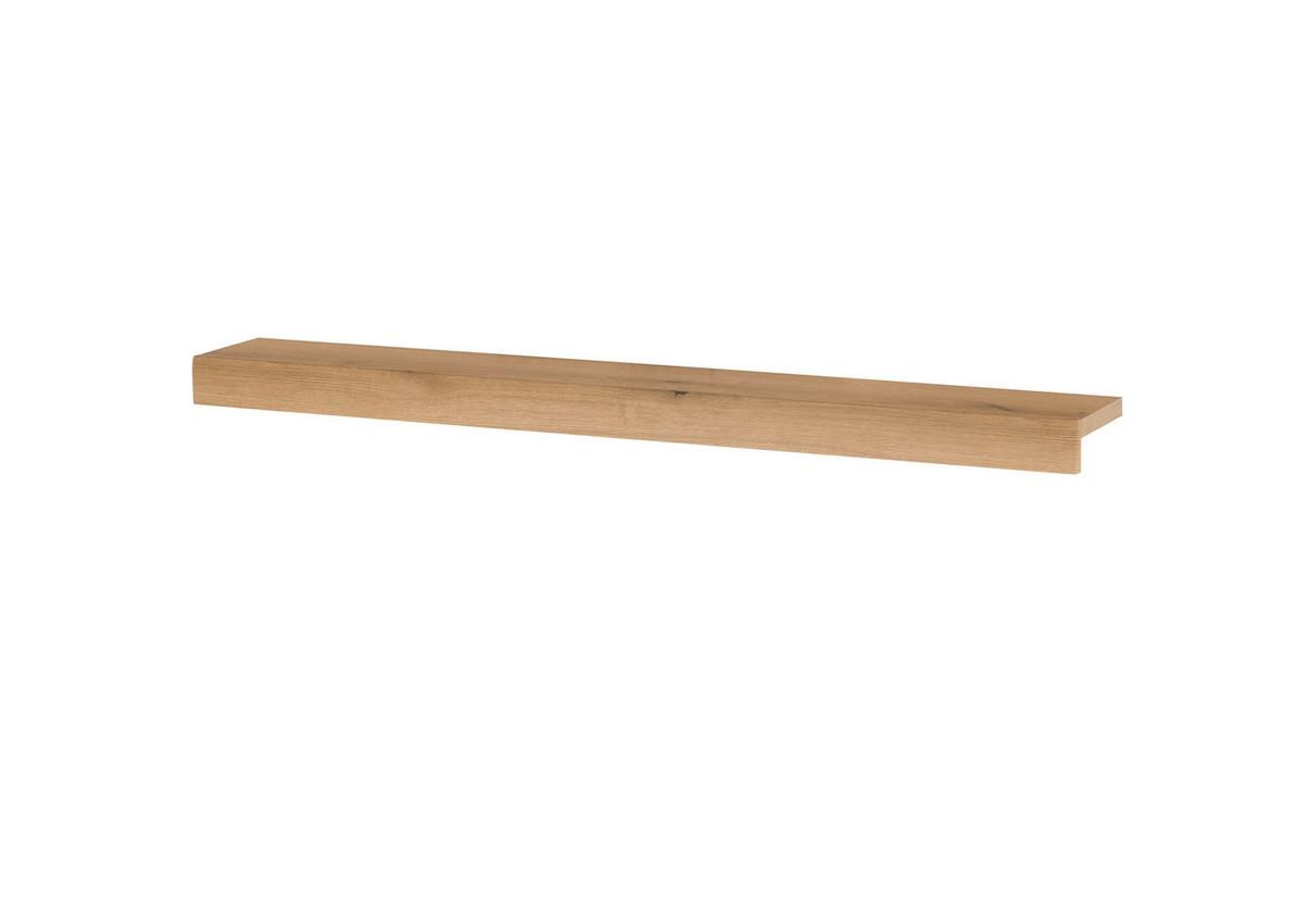 Wandboard Soleto Eichefarben B: 150cm - Eichefarben, Design, Holzwerkstoff (150/8/20cm) - MID.YOU