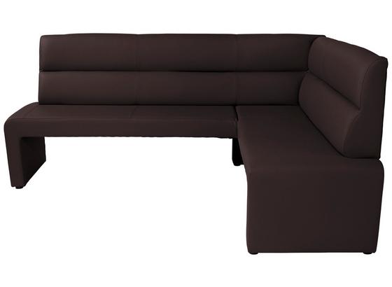 Rohová Lavica Valentina - hnedá, Konvenčný, kompozitné drevo (200/160cm) Rohová Lavica Valentina - hnedá, Konvenčný, kompozitné drevo (200/160cm)