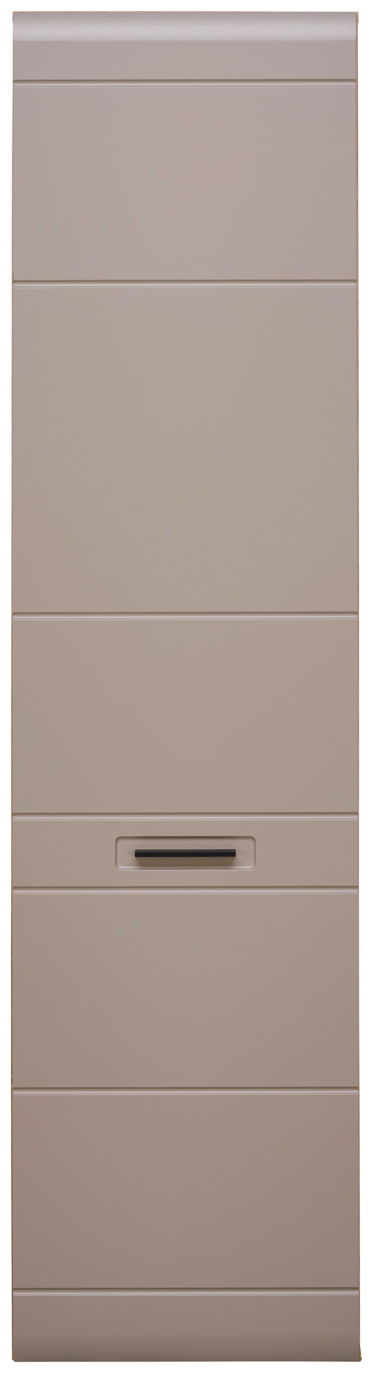 Garderobenschrank Auris Eichefarben B: 52 cm - Eichefarben/Grau, MODERN (52/204,2/37,1cm) - Luca Bessoni