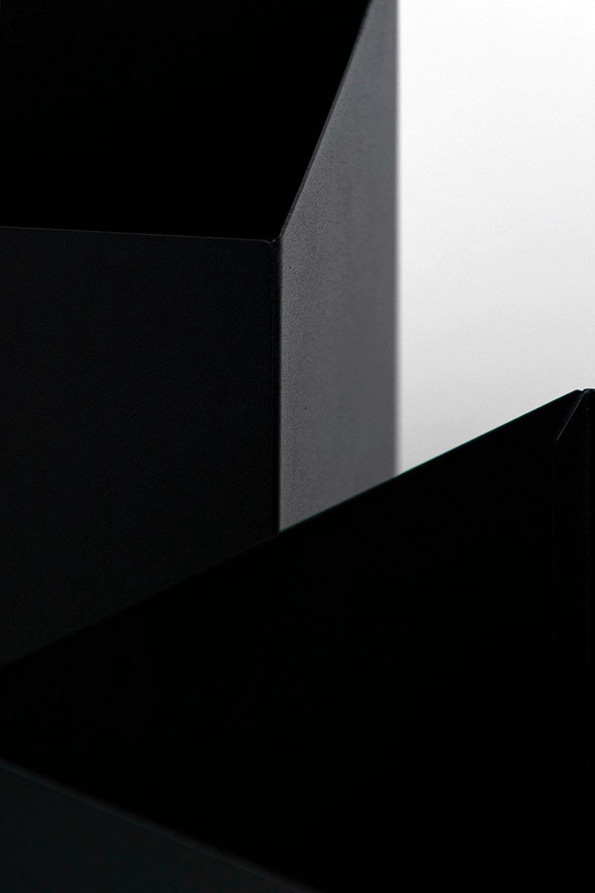 Blumenständer Metall Schwarz BxHxT: 19x19x19 cm - Schwarz, Basics, Metall (19/19/19cm)