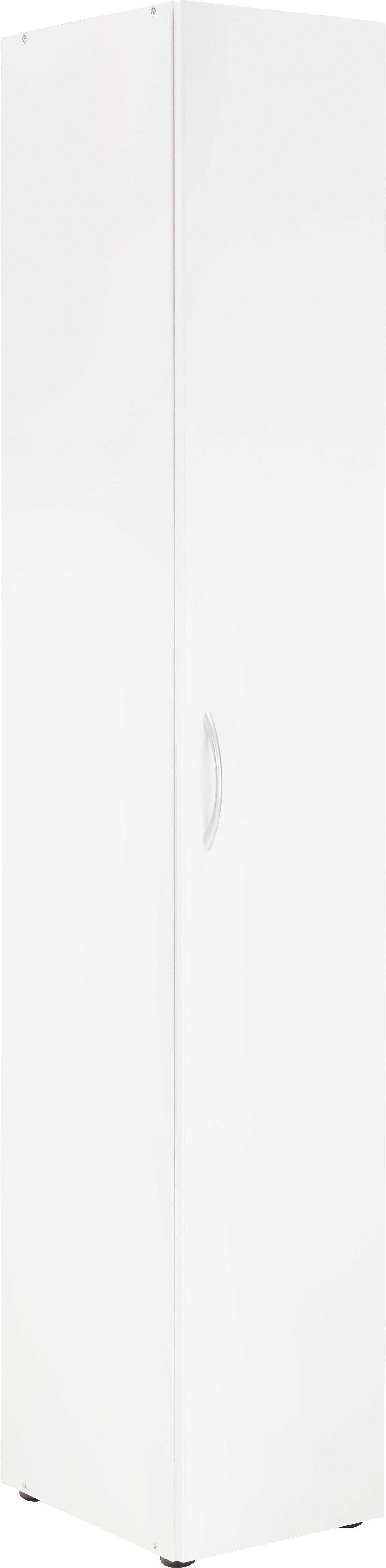 Víceúčelová Skříň Mrk - bílá, Konvenční, kompozitní dřevo/plast (30/185/40cm) - Modern Living