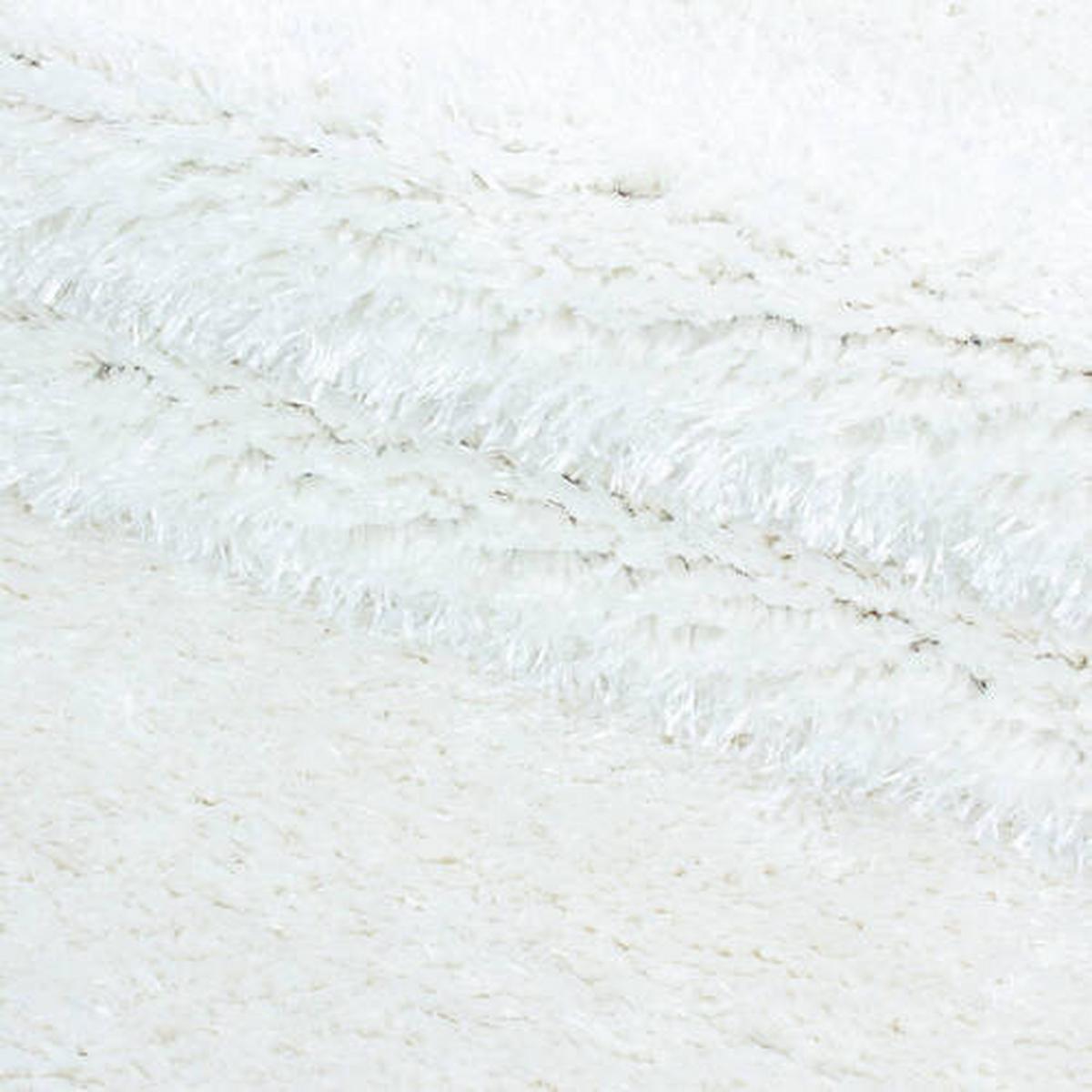 Teppich Läufer Weiß Brilliant 80x250 cm - Weiß, Basics, Textil (80/250cm)