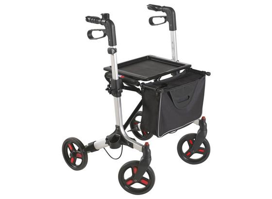 Rollator Aluminium - Silberfarben/Schwarz, MODERN, Metall (40/27/14cm) Rollator Aluminium - Silberfarben/Schwarz, MODERN, Metall (40/27/14cm)