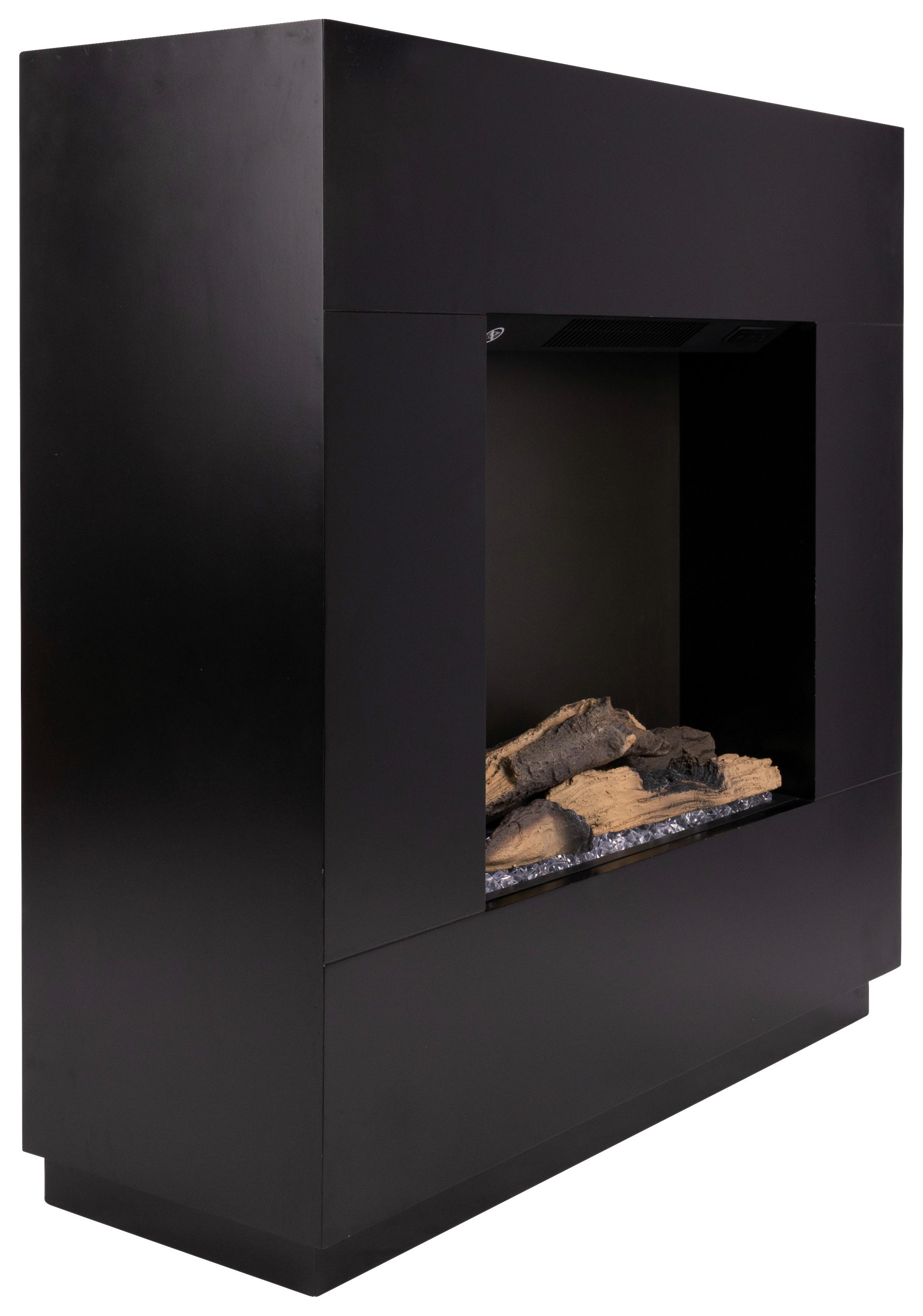 Elektrokamin Bg00752-4 - Schwarz, Basics, Holzwerkstoff (80/76/26cm)