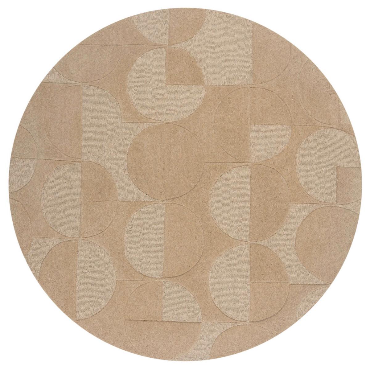 Wollteppich 503119373933 - Beige, Basics, Textil (160/160cm)