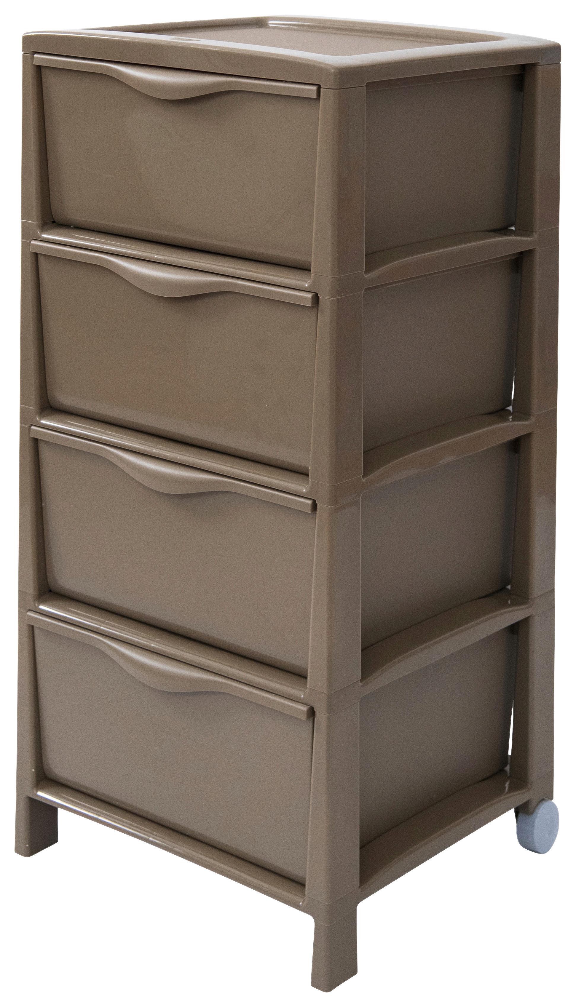 Allzweckwagen Futura mit 4 Fächer Kunststoff B: 39,5 cm