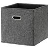SKLADACÍ BOX BOBBY CA.34L -EXT- -AKT- -TOP- - čierna, Modern, kartón/textil (33/32/33cm) - Premium Living