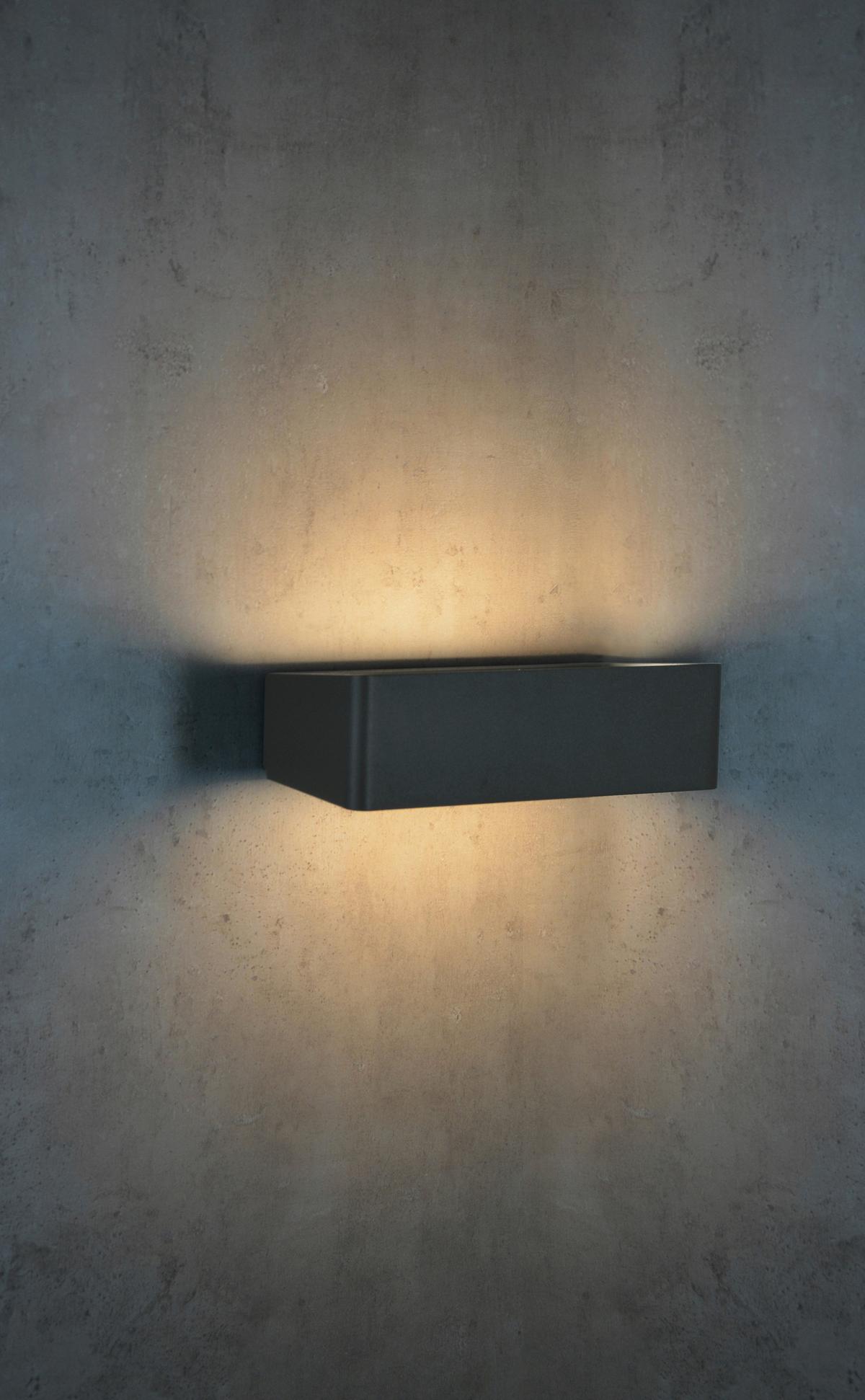 Außenwandleuchte 2527500131696 Loggia II - Anthrazit, Design, Metall (7/24,8/11,7cm)