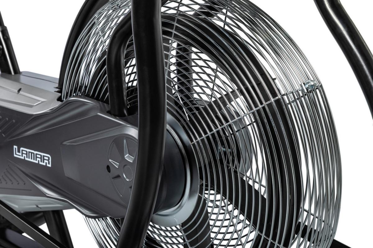 Heimtrainer Luftheimtrainer Lht 15 - Schwarz/Grau, KONVENTIONELL, Metall (111/61/136cm)