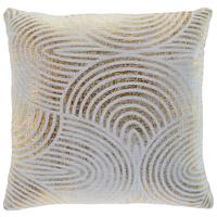 Zierkissen Orlanda - Goldfarben/Naturfarben, ROMANTIK / LANDHAUS, Textil (45/45cm) - James Wood