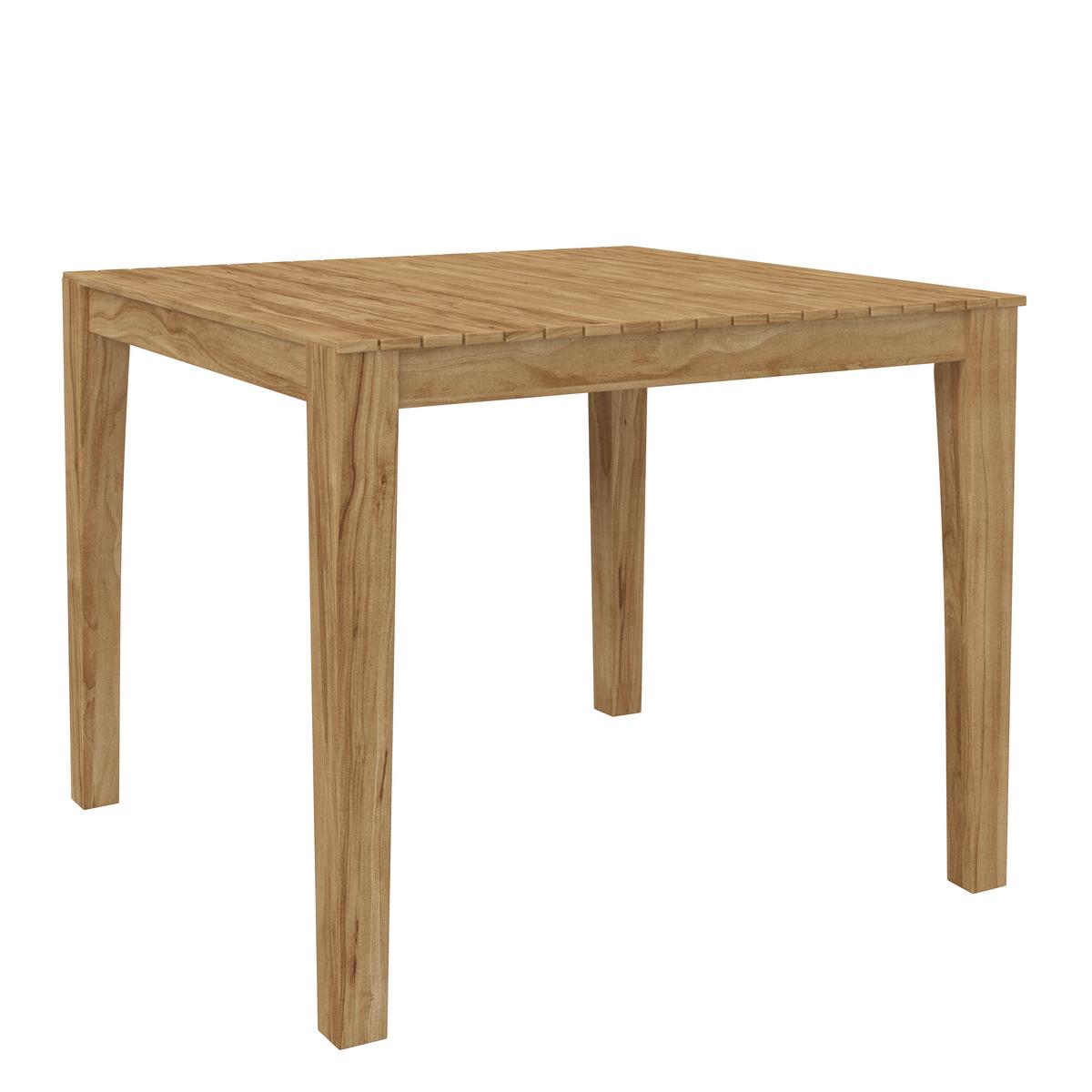 JEDÁLENSKÁ TERASOVÁ SÚPRAVA JULINA - farba akácie/krémová, Modern, kov/drevo (205/76/72cm) - Bessagi Garden