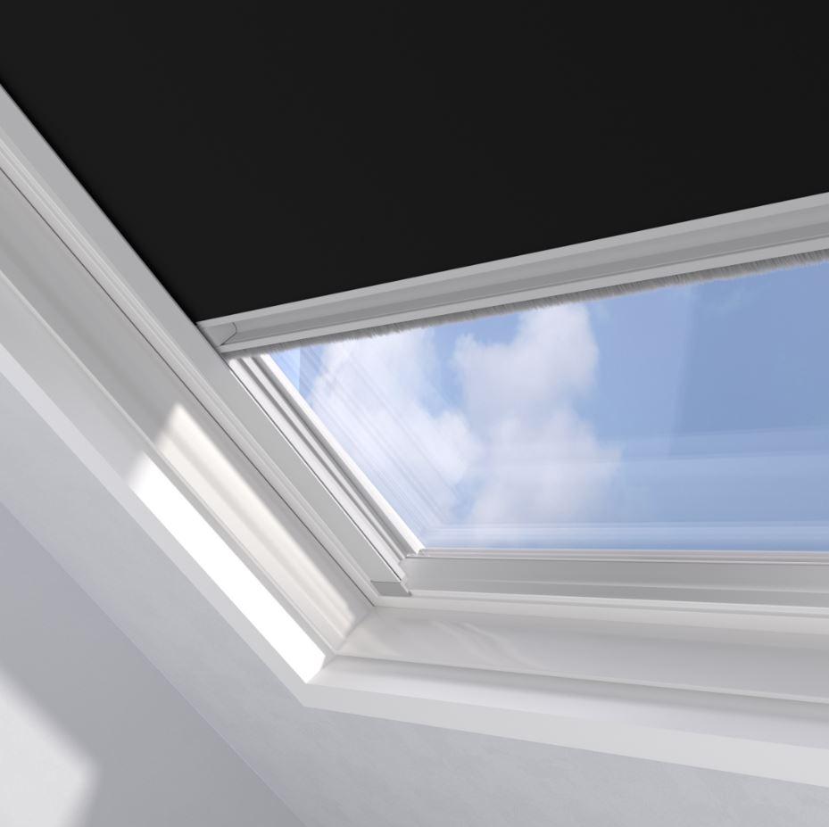 Verdunkelungsrollo Blickdicht Textil BxL 61,3x99,5 cm