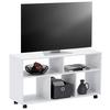 TV-Lowboard 110 cm Weiß - Weiß, MODERN, Holzwerkstoff (110/60,1/36cm)