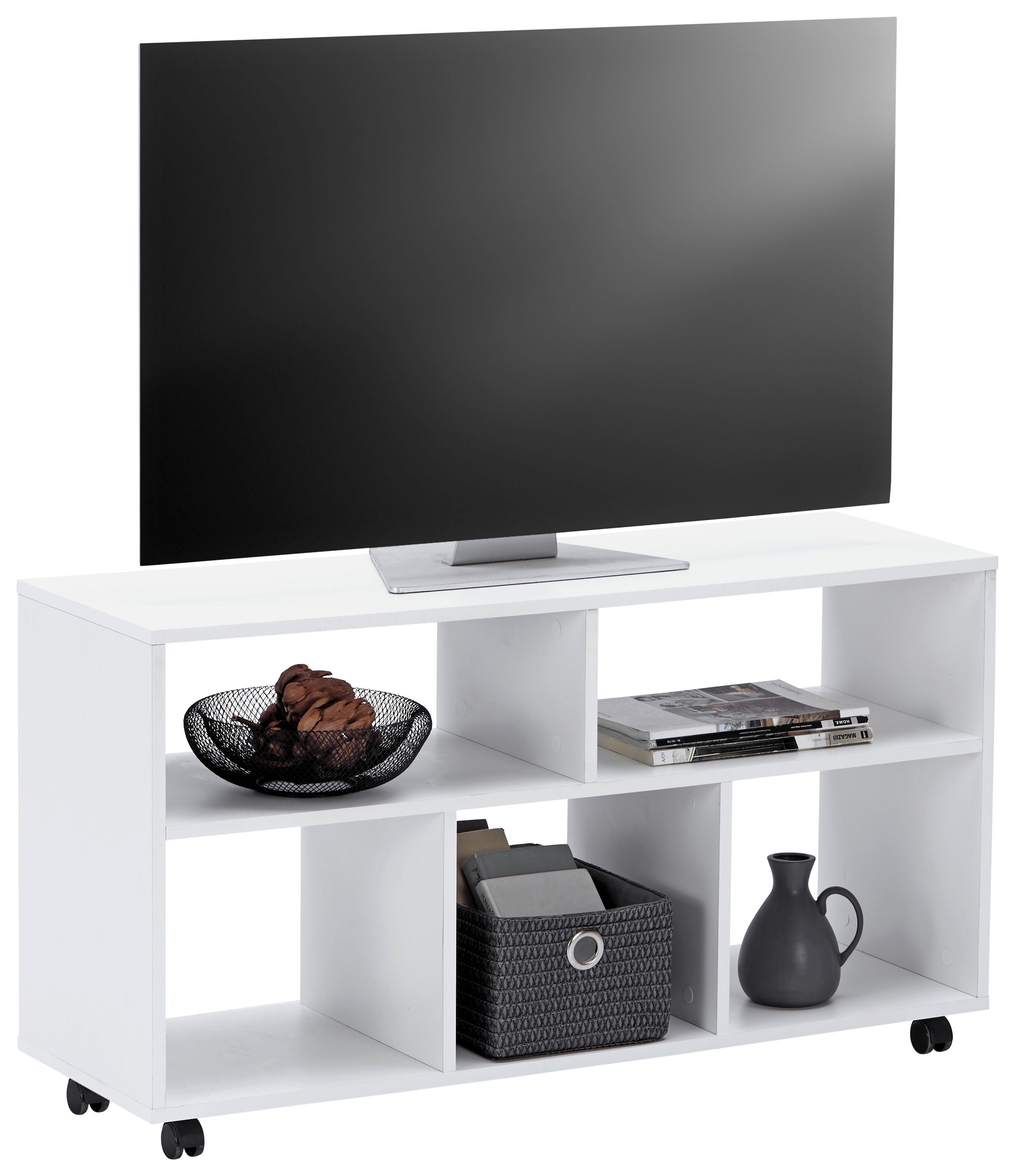 TV-Lowboard 110 cm Weiß