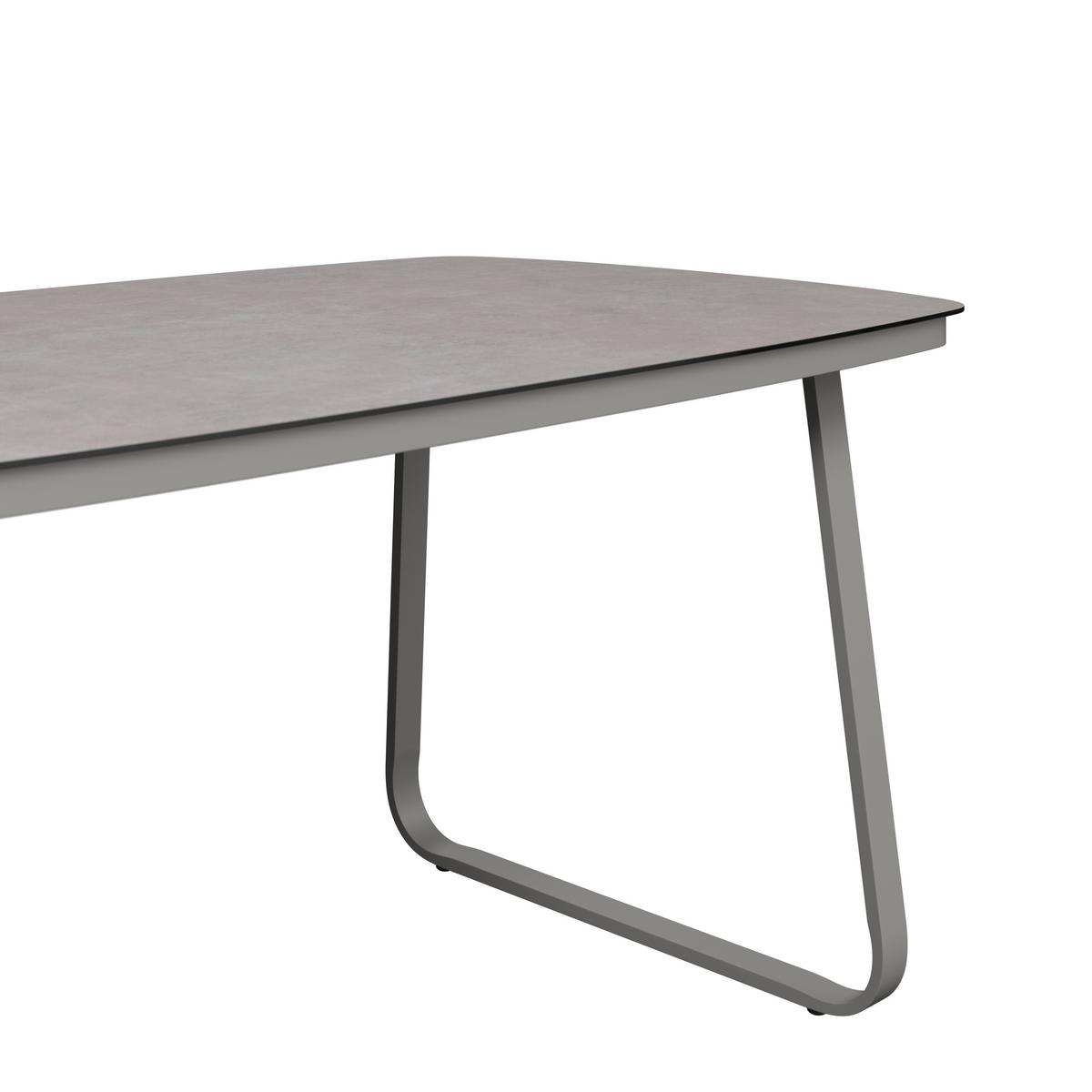 LOUNGEGARNITUR AUCKLAND - Beige/Creme, MODERN, Glas/Textil (242/195cm) - Beldano