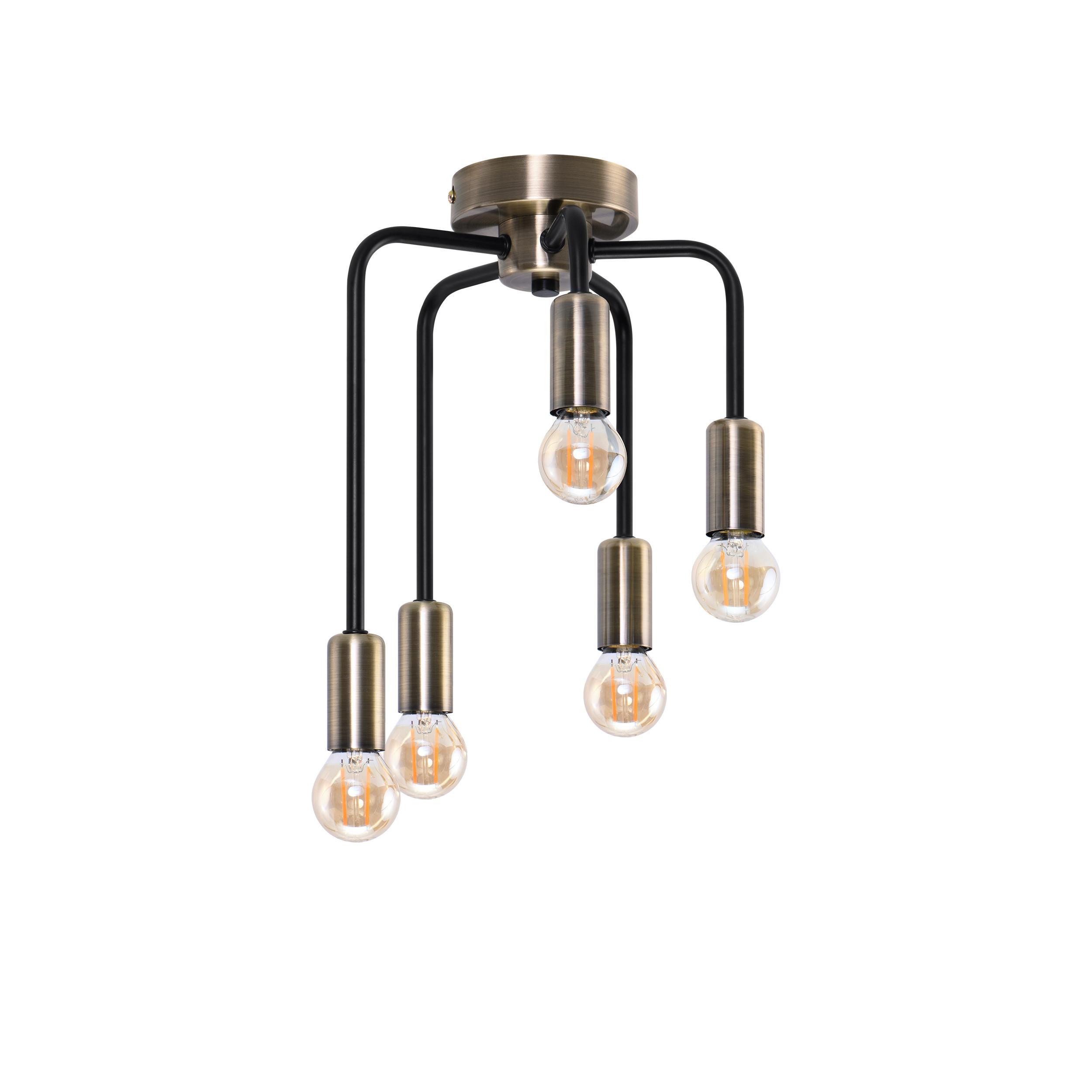 Deckenleuchte 35-01337 - Design, Metall (25.5/25.5/35cm)