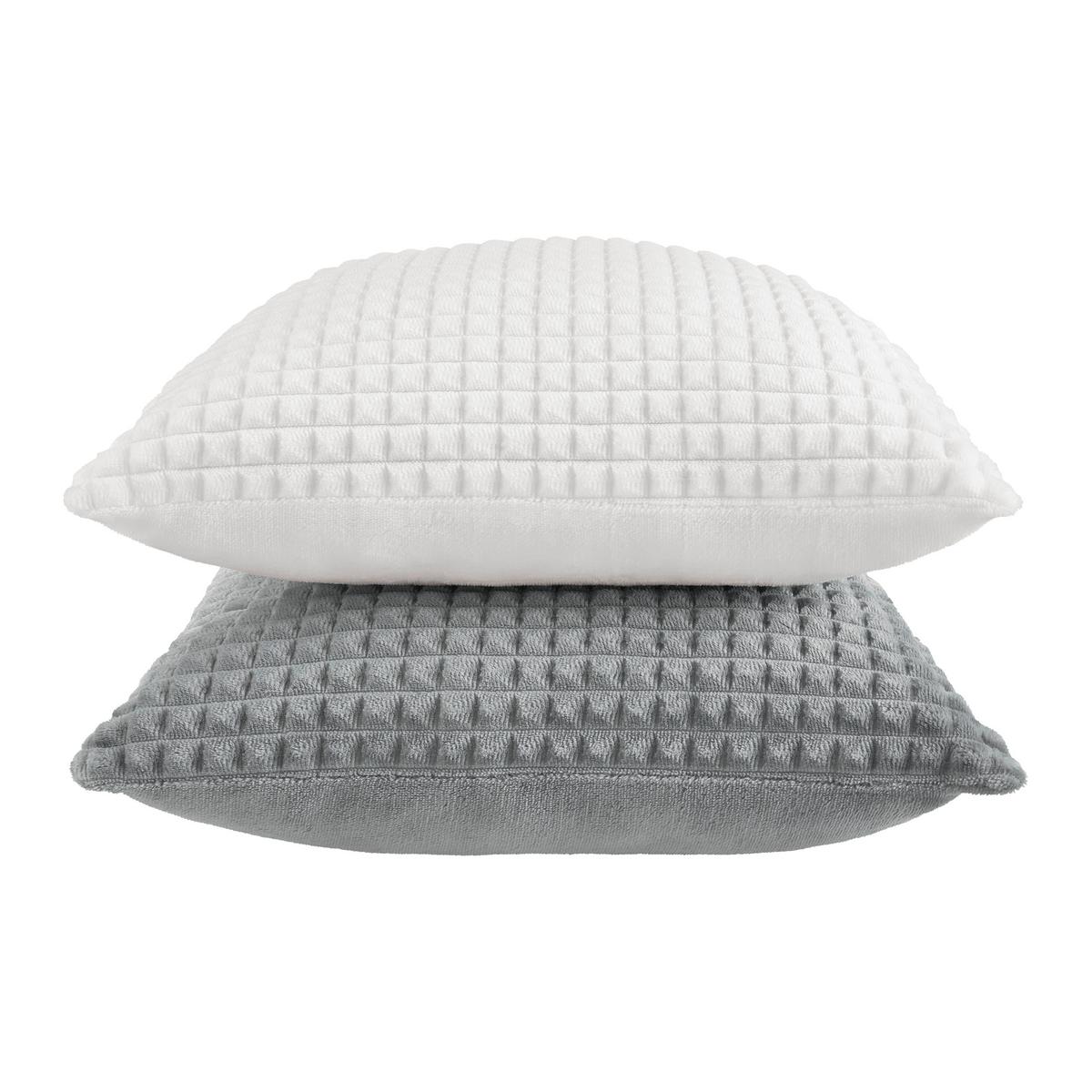 Dekoračný vankúš Mounti, 45/45cm, biela - biela, Modern, textil (45/45cm) - Modern Living