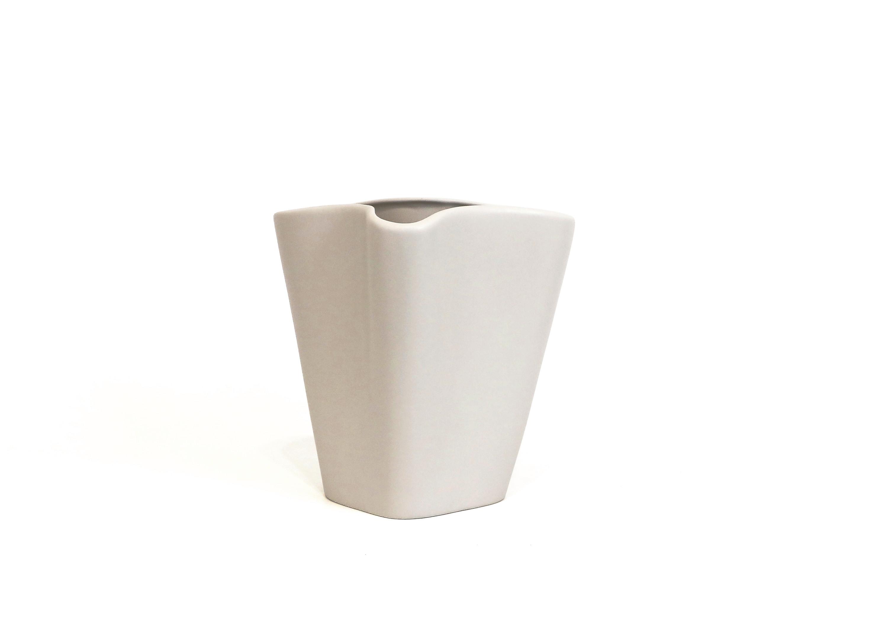 Váza V: 28cm - béžová, keramika (29,5/28/20,5cm) - Premium Living