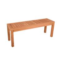 Gartenbank Biaro - Braun, Basics, Holz (35/46/120cm) - Gardenson