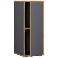 Aktenschrank Salia Anthrazit, Honigeiche B: 30 cm - Honigeiche/Anthrazit, Design, Holzwerkstoff (30/74/33cm) - MID.YOU