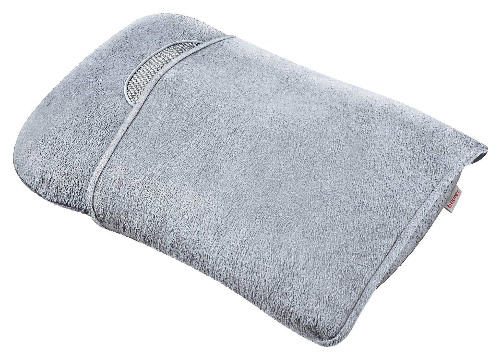 Shiatsu-Massagekissen Geeignet für Rücken, Beine, Nacken - Grau, KONVENTIONELL, Kunststoff (32,5/24,3/12cm) - Beurer